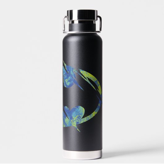 Symbool voor elektrische opstand waterfles (Achterkant)