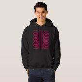 Symbool voor elektrische transformator hoodie (Voorkant volledig)