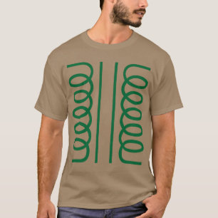 Symbool voor elektrische transformator t-shirt