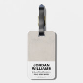 Symbool voor gestapelde sterren in Wonder Woman Bagagelabel (Achterkant verticaal)