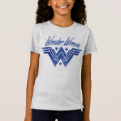Symbool voor gestapelde sterren in Wonder Woman T-shirt (Voorkant)