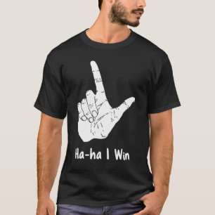 Symbool voor handgebaar van verliezer t-shirt