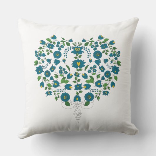 Symbool voor hartvorm kussen (Achterkant)