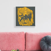 Symbool voor het activiteitenoverzicht canvas afdruk (Insitu (Woonkamer))