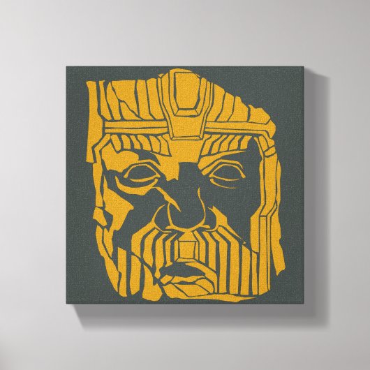 Symbool voor het activiteitenoverzicht canvas afdruk (Voorkant)