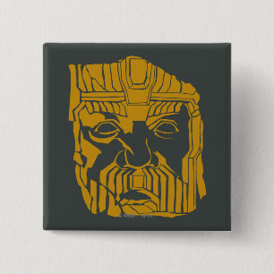 Symbool voor het activiteitenoverzicht vierkante button 5,1 cm