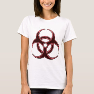 Symbool voor het gevaar van Rusty Bio T-shirt