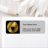 Symbool voor Japanse familiekust (KAMON) Etiket (Insitu)