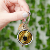 Symbool voor Japanse familiekust (KAMON) Sleutelhanger (Hand)