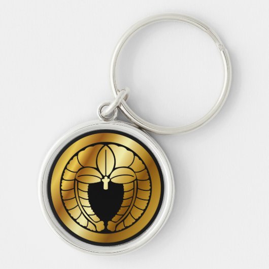 Symbool voor Japanse familiekust (KAMON) Sleutelhanger (Voorkant)