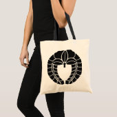 Symbool voor Japanse familiekust (KAMON) Tote Bag (Voorkant (product))