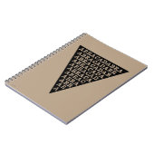 Symbool voor koortspreventie notitieboek (Linkerzijde)