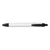 Symbool voor levensstandaard blauwe inkt pen (Achterkant)