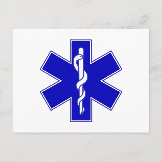 Symbool voor levensstandaard briefkaart (Voorkant)