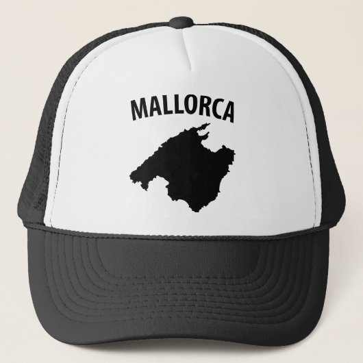 symbool voor mallorca trucker pet (Voorkant)