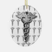 Symbool voor medisch beroep keramisch ornament (Rechts)