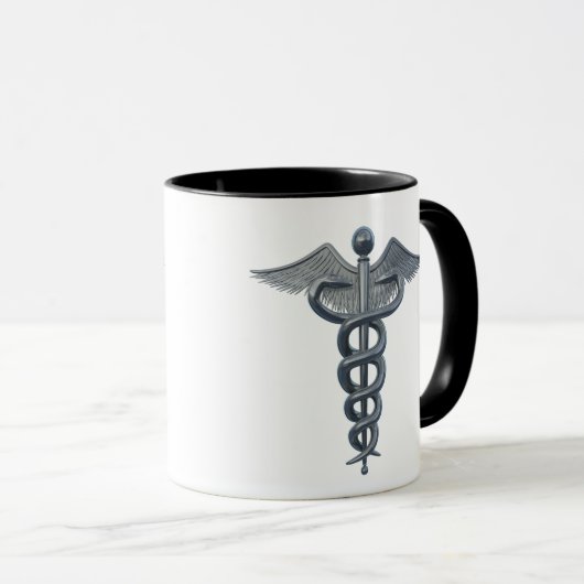 Symbool voor medisch beroep mok (Voorkant rechts)