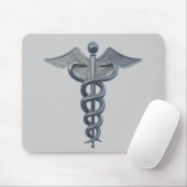 Symbool voor medisch beroep muismat (Met muis)