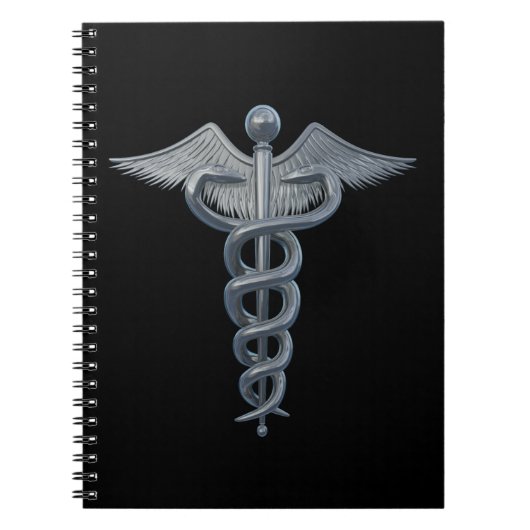 Symbool voor medisch beroep notitieboek (Voorkant)