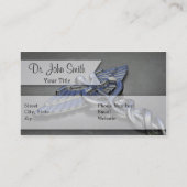 Symbool voor medische kaducus - Visitekaartje (Achterkant)