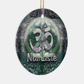 Symbool voor Namaste Vrede Keramisch Ornament (Rechts)