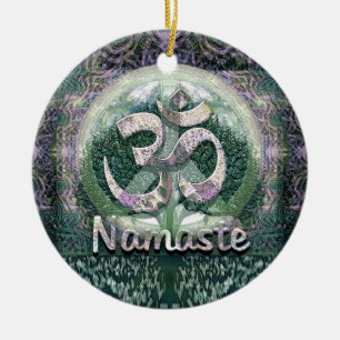 Symbool voor Namaste Vrede Keramisch Ornament