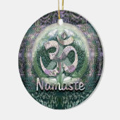 Symbool voor Namaste Vrede Keramisch Ornament (Links)