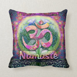 Symbool voor Namaste Vrede Kussen
