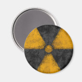 Symbool voor noodstraling magneet (Voorkant / Achterkant)