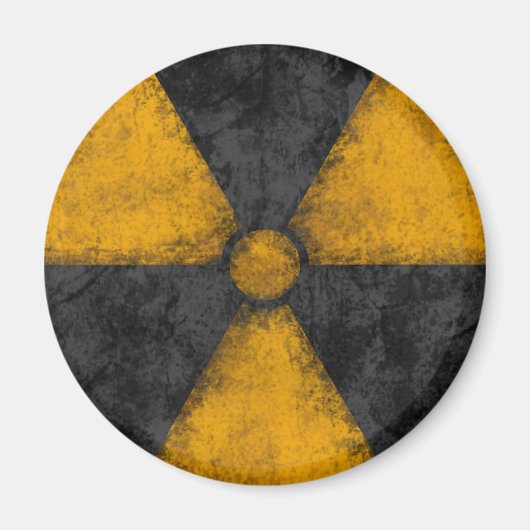 Symbool voor noodstraling magneet (Voorkant)