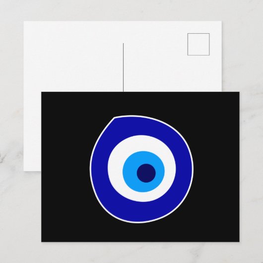 Symbool voor ogen briefkaart (Voorkant / Achterkant)