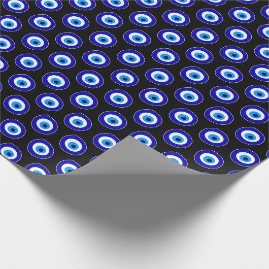 Symbool voor ogen cadeaupapier (Hoek)