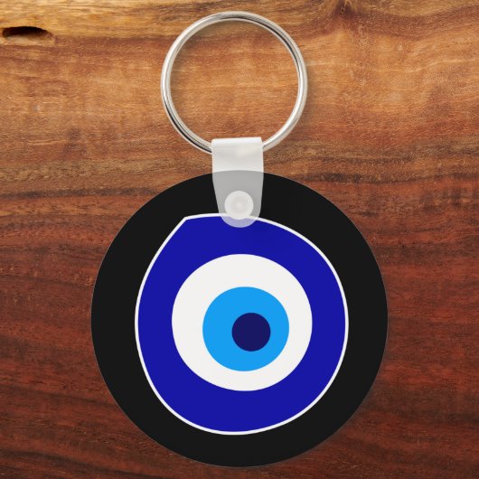 Symbool voor ogen sleutelhanger (Voorkant)