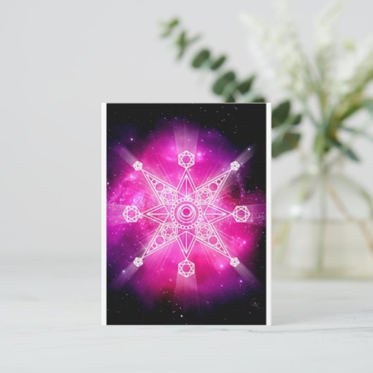 Symbool voor overvloed briefkaart (Staand voorkant)