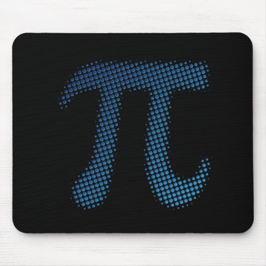 Symbool voor pi-nummer muismat (Voorkant)