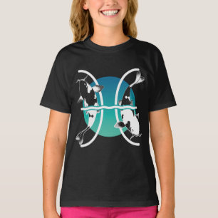 Symbool voor pisces - Astrologisch Zodiabel T-shirt