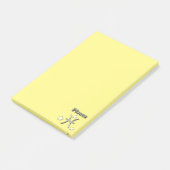 Symbool voor pisces-chrome post-it® notes (Schuin)