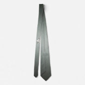 Symbool voor pisces-chrome stropdas (Achterkant)