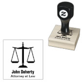 Symbool voor rechters | rubberstempel (Gestempeld)