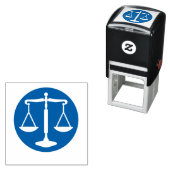 Symbool voor rechters | Wettelijke Kantoor Zelfinktende Stempel (In situ)