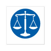 Symbool voor rechters | Wettelijke Kantoor Zelfinktende Stempel (Design)