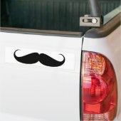  symbool voor snor grappige snor bumpersticker (Op Truck)