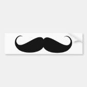 symbool voor snor grappige snor bumpersticker (Voorkant)