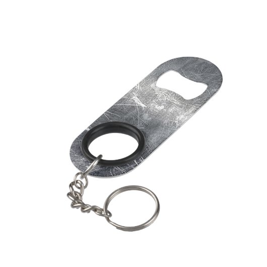 Symbool voor spisces-Zodiac in slijpstaal Sleutelhanger Flessenopener (Achterkant Gekanteld)