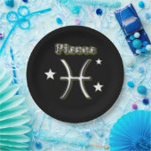 Symbool voor stampers papieren bordje (Feest)