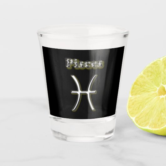 Symbool voor stampers shot glas (Voorkant)