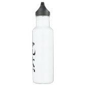 Symbool voor stilte waterfles  (Rechts)