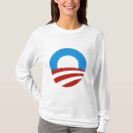 Symbool voor storend Obama T-shirt (Voorkant)