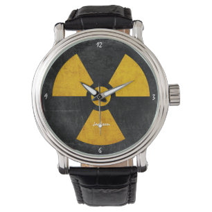 Symbool voor storende straling horloge
