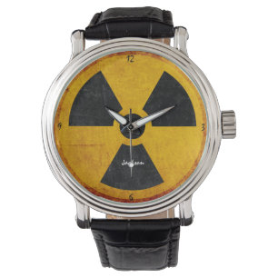 Symbool voor storende straling  horloge